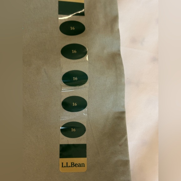 L.L. Bean Sage Green Favorite Fit Pants Women’s Regular Size 16 New #503733 - Picture 10 of 15